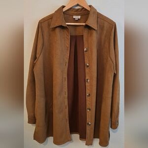 Avenue Faux Suede Shacket